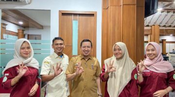 Bangun Relasi, DEMA STIS Al-Aziziyah Sambangi Biro Isra Aceh
