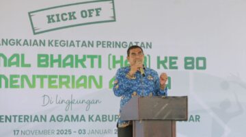 Kemenag Aceh Besar Kick Off Kegiatan Peringatan Hari Amal Bhakti ke 80