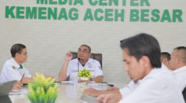 Keterangan Foto: Kakankemenag Aceh Besar H Saifuddin SE. Foto/Humas Kemenag Aceh Besar