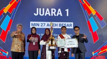 Hebat! Sukses Borong 11 Penghargaan, MIN 27 Aceh Besar Buktikan Kekuatan Literasi di FLN 2026
